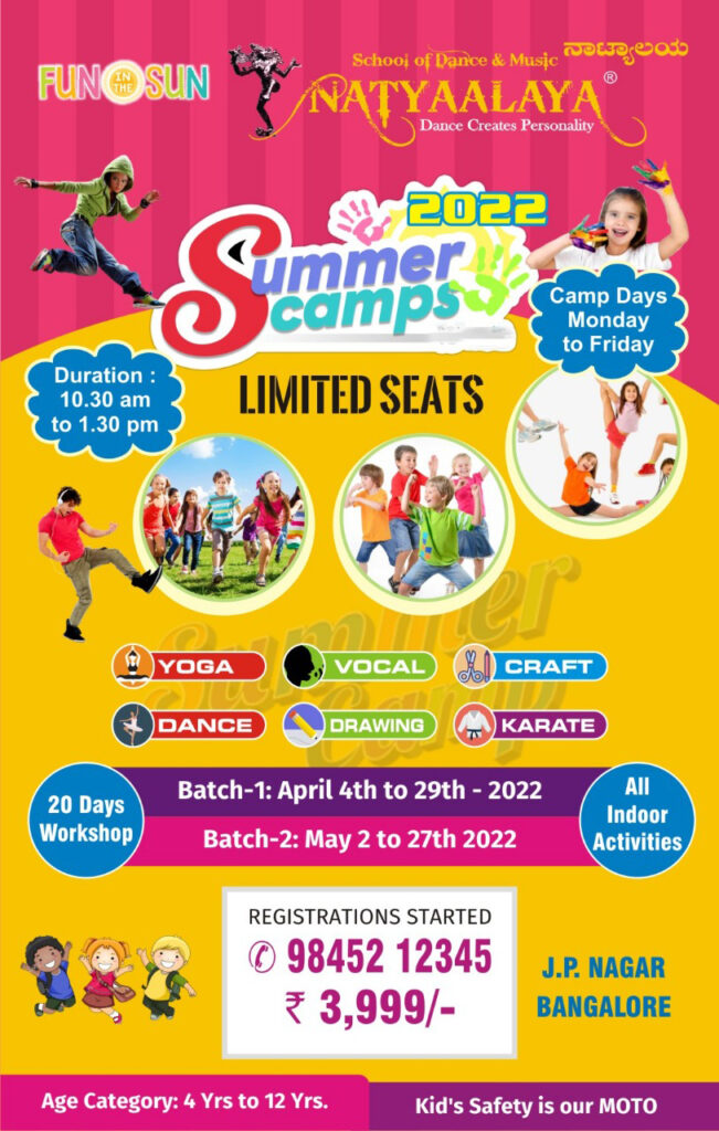 Summer Camps in Bangalore Fun and Engaging Activities for Kids